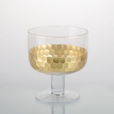 Large small 320ml glass trifle bowl stand